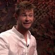  Le 13 janvier dernier, Chris Hemsworth a livr&eacute; une bataille d'eau avec Jimmy Fallon sur le plateau de The Tonight Show ! 