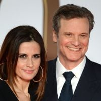 Colin Firth et Livia, duo classe devant Claudia Schiffer, fière et amoureuse