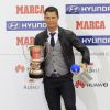 Cristiano Ronaldo récompensé lors de la soirée de remise des prix du quotidien MARCA à Madrid le 10 novembre 2014