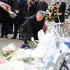Bill de Blasio - Bill de Blasio, le maire de New York, est allé se recueillir devant le supermarché "Hyper Cacher" porte de Vincennes, où a eu lieu la prise d'otages à la suite de l'attentat de Charlie le 9 janvier. Paris, le 20 janvier 2015