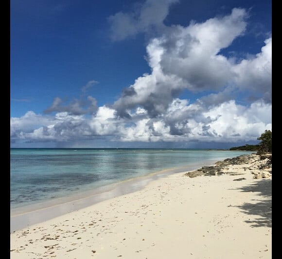 Christie Brinkley a posté une photo des îles Turques-et-Caïque sur son compte Instagram. 