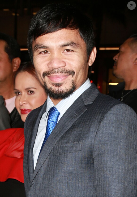Manny Pacquiao - Première du film "Manny" au TCL Chinese Theatre à Hollywood, le 20 janvier 2015.