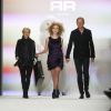 Anna Ermakova, la fille de Boris Becker, défile pour Riani lors de la Mercedes-Benz Fashion Week à Berlin, le 20 janvier 2015
