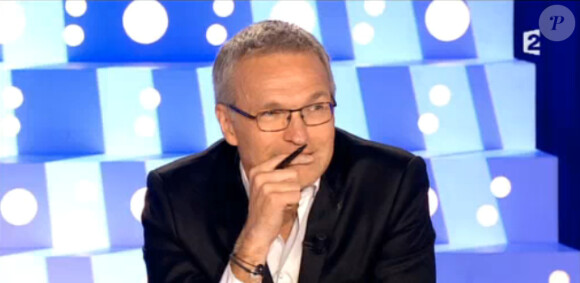 Natacha Polony, sexy en pantalon de cuir, a retrouvé Aymeric Caron et Laurent Ruquier dans "On n'est pas couché" sur France 2. Samedi 13 décembre 2014.