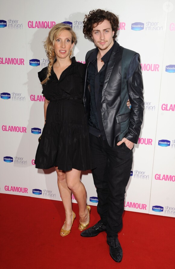 Aaron Johnson et Sam Taylor Wood aux Glamour Women of the Year Awards 2010.