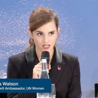 Emma Watson à Davos : La star féministe, émue, veut poursuivre le combat