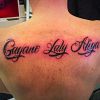 Norbert Tarayre (Top Chef) s'est rendu au salon de tatouage afin de se faire graver sur sa peau les prénoms de ses filles. Janvier 2015.
