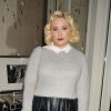 Hayley Hasselhoff (La fille de David Hasselhoff) au Vernissage de l'exposition de photographies de Marilyn Monroe "Cocktails with Marilyn" à Londres. Le 20 février 2014 