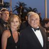 Dominique Strauss-Kahn et sa compagne Myriam L'Aouffir sur le tapis rouge du 66e festival du film de Cannes le 25 mai 2013