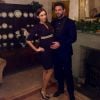 Una Foden enceinte de son deuxième enfant, le 31 décembre 2014