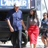 Kim Kardashian et Bruce Jenner à Los Angeles, le 20 octobre 2014