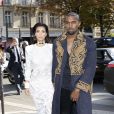  Kim Kardashian et Kanye West au restaurant L'Avenue &agrave; Paris, le 25 septembre 2014 