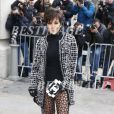  Kris Jenner lors du d&eacute;fil&eacute; Haute-Couture printemps-&eacute;t&eacute; de Chanel au Grand Palais &agrave; Paris, le 27 janvier 2015 