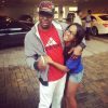 Les retrouvailles de Bobbi Kristina et son père Bobby Brown le jour de la fête des Pères le 15 juin 2014.