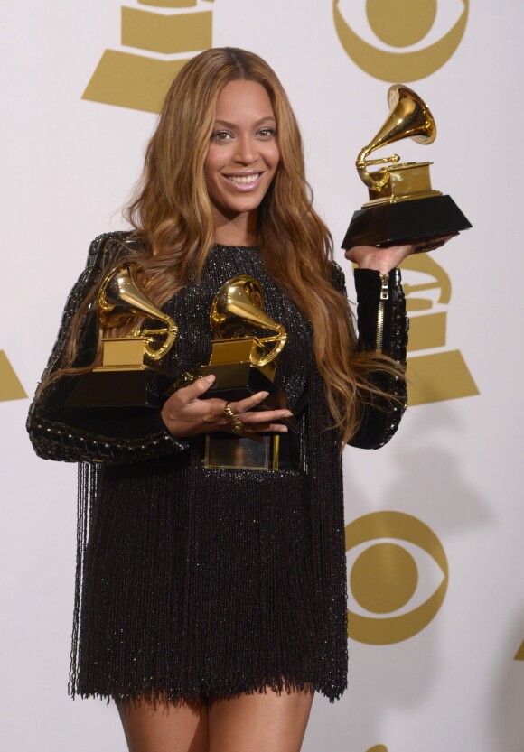 Beyoncé a remporté trois prix lors de la 57e édition des Grammy Awards, le 8 février 2015 à Los Angeles.