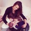 Tal et Liam étaient prêts à s'occuper de leur petite soeur... Claudia Galanti et son ex-compagnon Arnaud Mimran ont été confrontés à la mort de leur fille Indila, leur troisième enfant, dans la nuit du 2 au 3 décembre 2014... Photo Instagram.