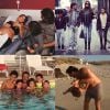 Montage, publié sur Instagram, de moments de la vie de famille de Claudia Galanti lorsqu'elle était enceinte d'Indila. Claudia Galanti et son ex-compagnon Arnaud Mimran ont été confrontés à la mort de leur fille Indila, leur troisième enfant, dans la nuit du 2 au 3 décembre 2014...