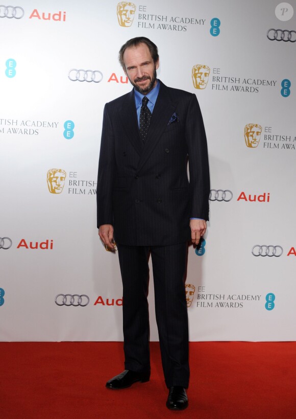 Ralph Fiennes - Soirée des nommés aux BAFTA à Londres le 7 février 2015