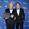 Clint Eastwood & Bradley Cooper - Photocall du Directors Guild of America (DGA) Awards à Los Angeles le 7 février 2015