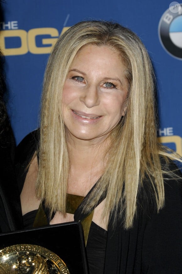 Barbra Streisand - Photocall du Directors Guild of America (DGA) Awards à Los Angeles le 7 février 2015