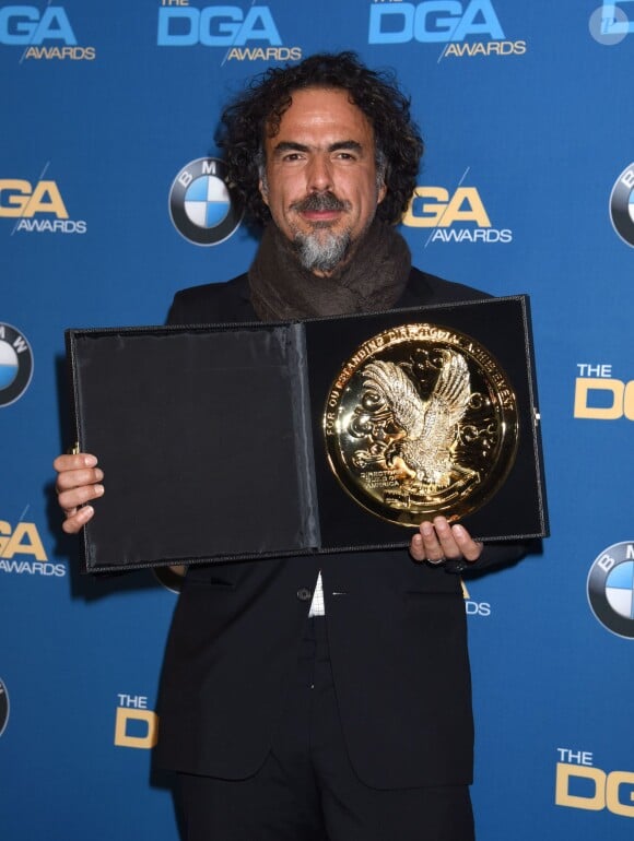 Alejandro Gonzalez Inarritu, gagnant - Photocall du Directors Guild of America (DGA) Awards à Los Angeles le 7 février 2015