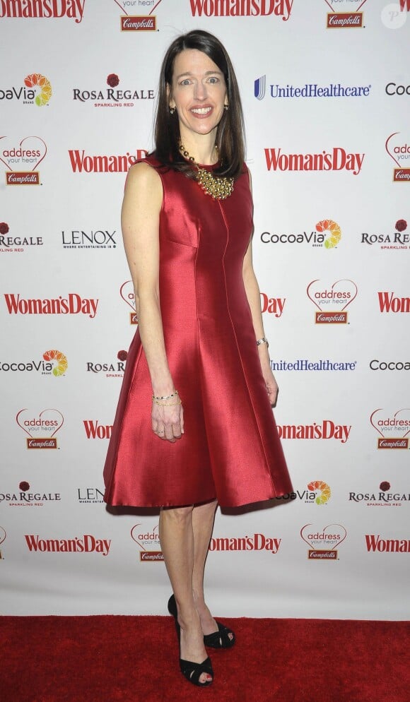 Kassie Means à la 12ème soirée annuelle "Woman's Day Red Dress Awards" à New York. Le 10 février 2015