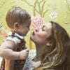 Drew Barrymore a partagé une adorable photo avec sa petite fille Franckie sur son compte Instagram, le 11 février 2015