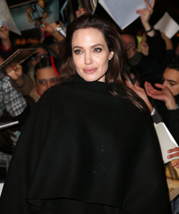 Angelina Jolie à New York le 6 décembre 2014.