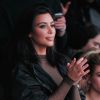 Kim Kardashian assiste au défilé YEEZY SEASON 1 (adidas Originals x Kanye West) au Skylight Clarkson Square. New York, le 12 février 2015.