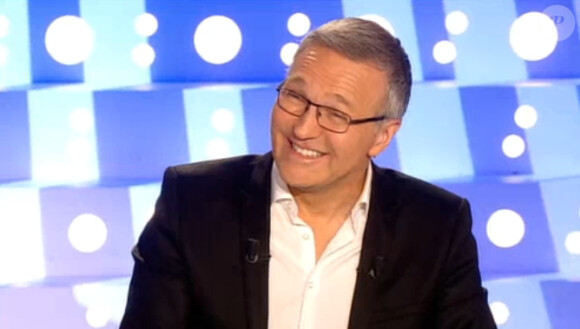 Laurent Ruquier présente On n'est pas couché, le samedi 14 février 2015 sur France 2.