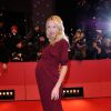 Feo Aladag enceinte lors de la soirée de clôture de la Berlinale, le 14 février 2015.
