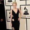 Miley Cyrus à la 57ème soirée annuelle des Grammy Awards au Staples Center à Los Angeles, le 8 février 2015.  