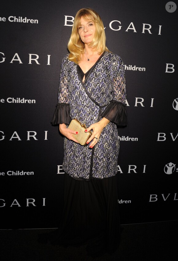 Nastassja Kinski lors de l'évenement de charité de Bvlgari Stop.Think.Give à Beverly Hills, le 17 février 2015. 