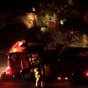 Vidéo de l'incendie de la maison de Pierce Brosnan, le 11 février 2015