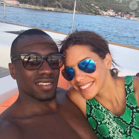 Blaise Matuidi et sa femme Isabelle - été 2014