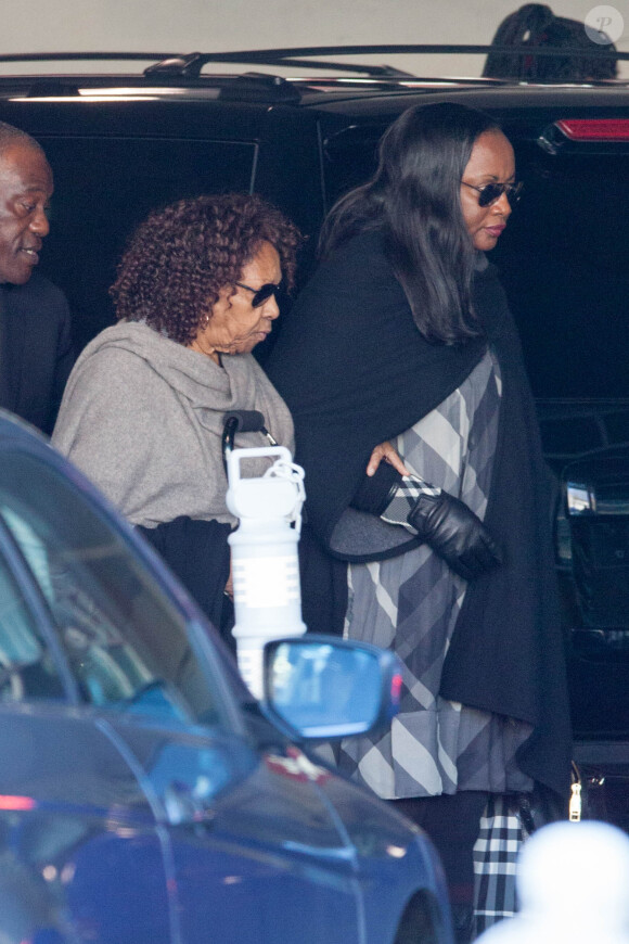 Cissy Houston, la grand-mère de Whitney Houston à l'Emory University Hospital d'Atlanta le 10 février 2015
