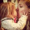 Sur sa page Instagram, Elsa Pataky a ajouté une photo avec sa fille India Rose le 9 mai 2014