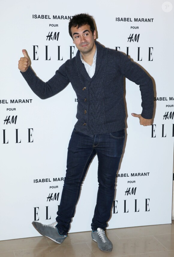 Alex Goude - Soiree "Isabel Marant pour H&M" sur les Champs Elysees a Paris le 13 novembre 2013