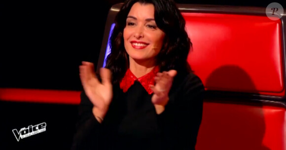 Jenifer dans The Voice 4, sur TF1, le samedi 21 février 2015