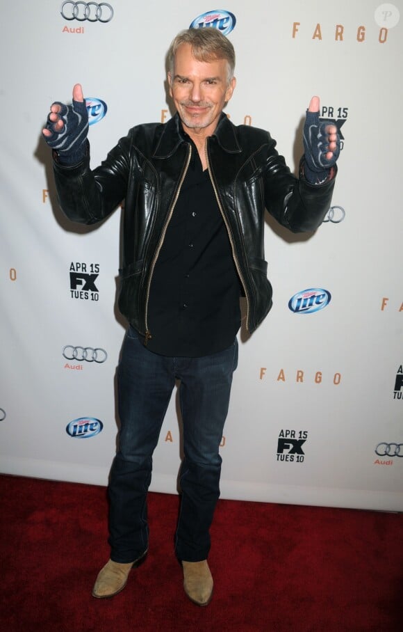 Billy Bob Thornton assiste à la première de Fargo le 9 avril 2014 à New york  