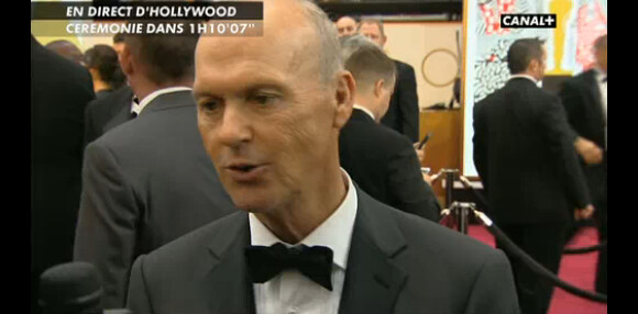 Oscars 2015 : Michael Keaton sur le tapis rouge