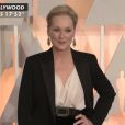 Meryl Streep aux Oscars 2015.