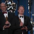 Don Hall, réalisateur du film d'animation Les Nouveaux Héros, remporte un Oscar.