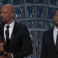 Common livre un superbe discours avec John Legend pour l'Oscar de la meilleure chanson originale.