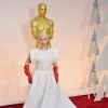 Lady Gaga en Alaïa lors de la 87e cérémonie des Oscars le 22 février 2015