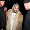 Chris Brown lors du défilé Michael Costello à New York. Le 17 février 2015.