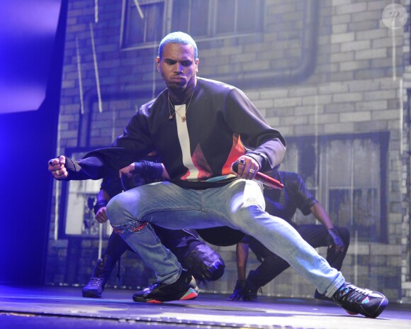 Chris Brown en concert au BB&T Center à Sunrise. Le 12 février 2015.