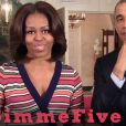 Michelle et Barack Obama dans une vidéo pour les 5 ans de Let's Move ! Février 2015