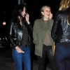 Courteney Cox, Jennifer Meyer et Sara Foster ont passé la soirée entre filles et sont allées dîner dans un restaurant italien à Santa Monica. Le 24 février 2015