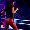 Battle entre Victoria Adamo et Diem dans The Voice 4, sur TF1, le samedi 28 février 2015
